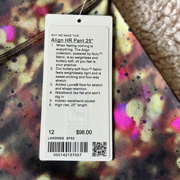 Lululemon Align High-Rise Pant 25" - Picture 2 of 4